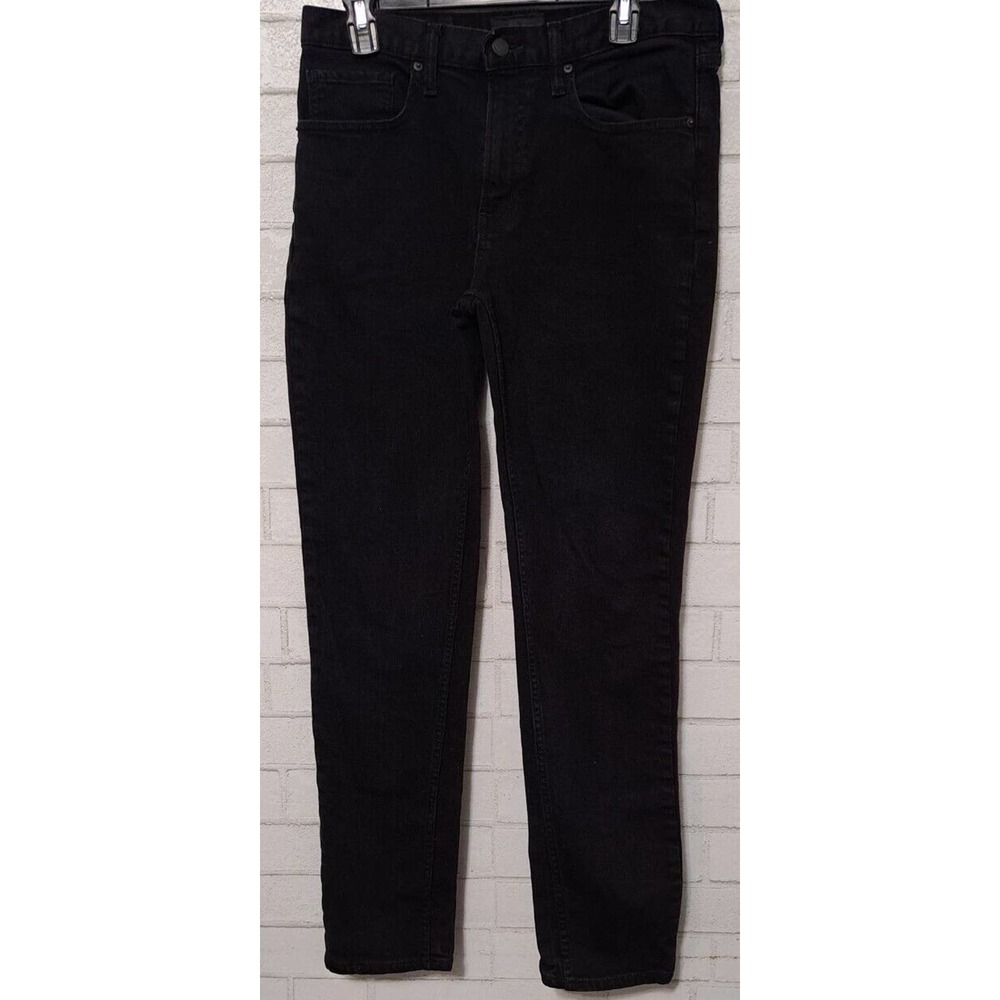 Free Assembly Men's Black Wash Denim Jeans Size 32 X 32 Straight Leg 5 Pocket